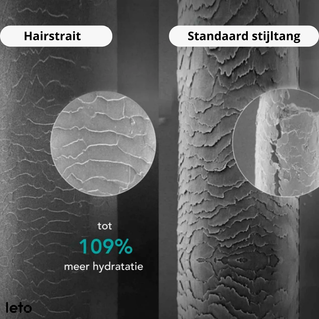 Leto Hairstrait straightening iron - 2 unique functions