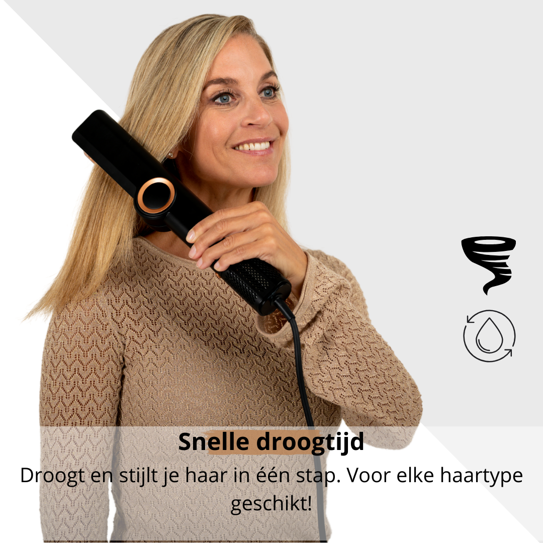 Leto Hairstrait straightening iron - 2 unique functions